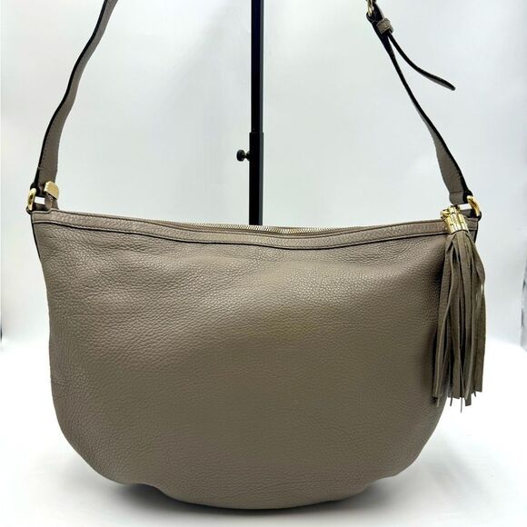 Auth Gucci Gray SoHo Large Messenger Hobo Bag - Picture 5 of 16